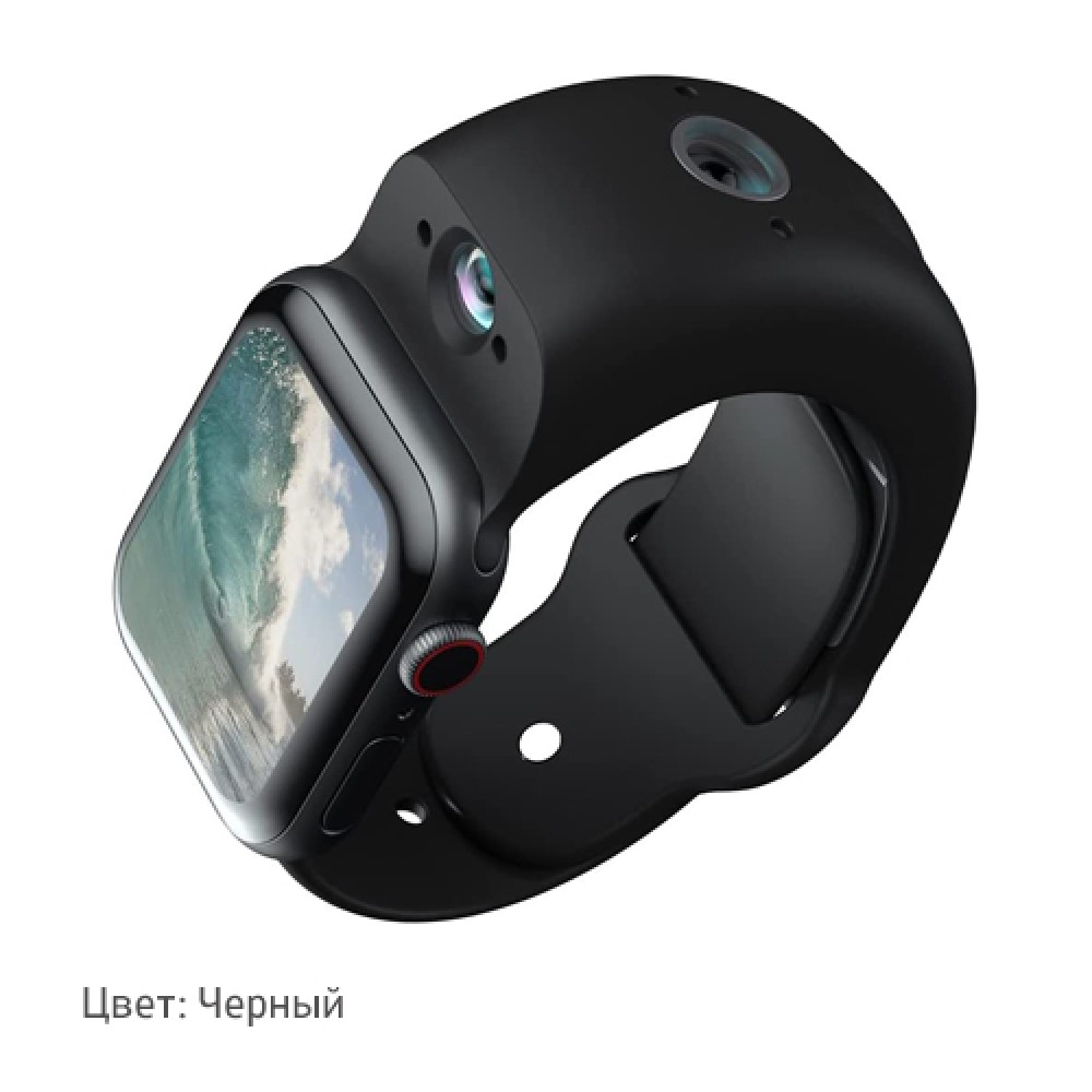 Ремешок для Apple Watch с двумя камерами. Wristcam